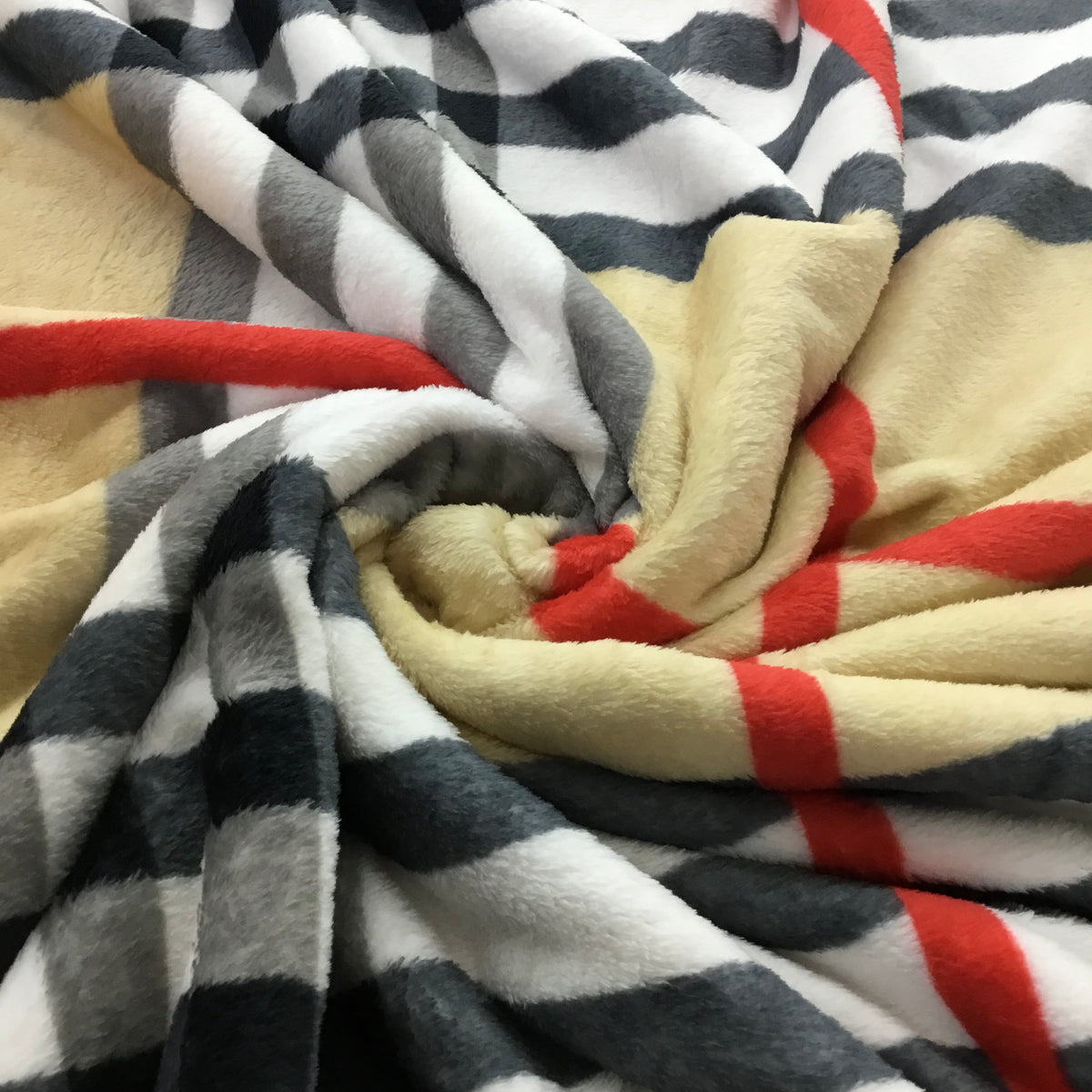 220cm Printed Blanket Fabric per meter 1 EDURA
