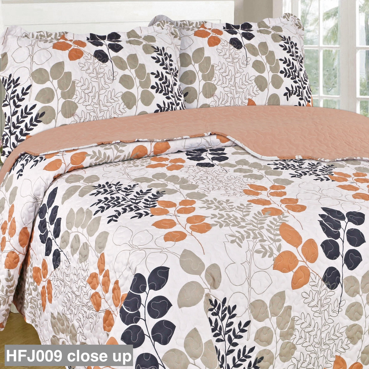 Carleton 3 piece Quilt Set HFJ009 EDURA