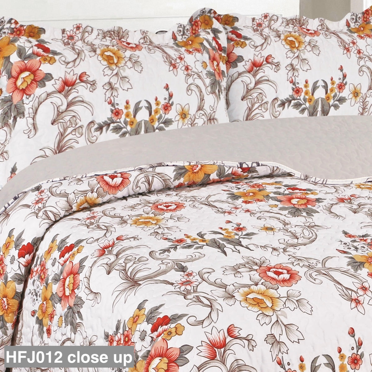 Carleton 3 piece Quilt Set HFJ012 EDURA