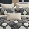 EDURA 5pc 260x230cm Luxury Lofty Comforter Set 018 close up