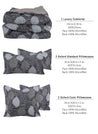 EDURA 5pc 260x230cm Luxury Lofty Comforter Set 018 product details