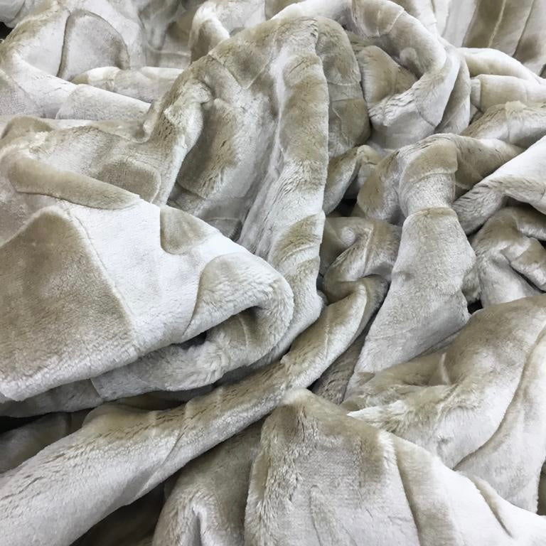 Tuscany 3kg Double/ Queen Supersoft Mink Embossed Blanket 3 EDURA