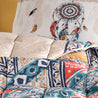 lady of leisure 100 percent cotton comforter set boho v1 close up