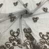 115cm embroidered lace fabric 6