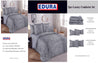 EDURA 5pc 260x230cm Luxury Lofty Comforter Set 010 show card