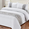 Embellished duvet cover set tully