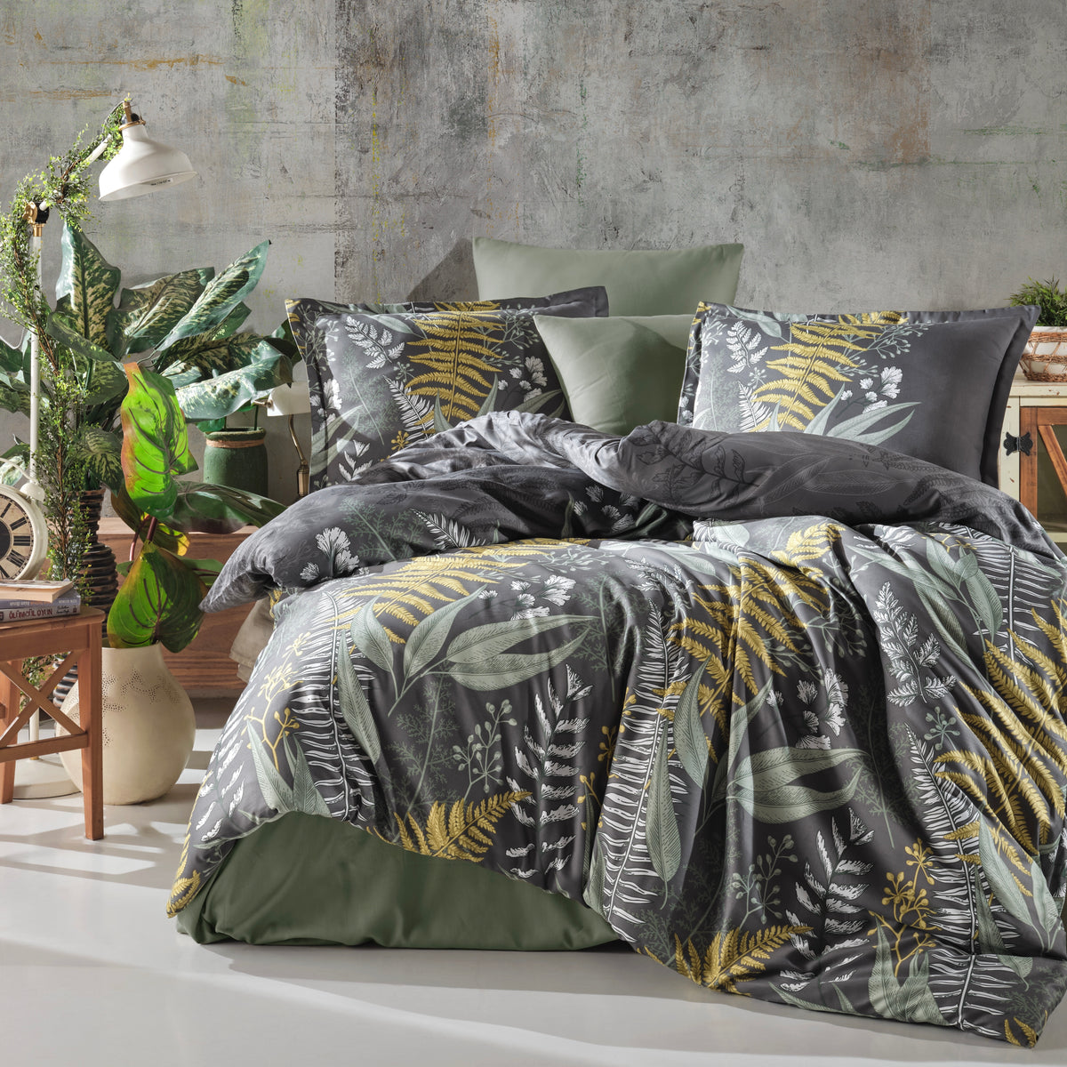 Lady of Leisure Sateen Quilt Sets | Botanica V1 (Queen & King) – EDURA