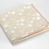 Mora baby blanket M95-02 folded stars natural