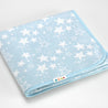 Mora baby blanket M95-05 folded stars blue