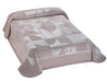 Spanish Mora First Class Engraved Blanket- Double/ Queen | Linen