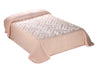 Spanish Mora Signature 3D Embossed Blanket- Double/ Queen | Light Pink
