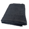 black salon towel