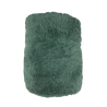 shaggy throw 1800x200 bottle green