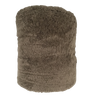 shaggy throw 1800x200 brown