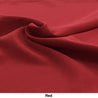 150cm Mini Mat Fabric red