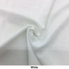 150cm Mini Mat Fabric white