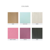 EDURA king polycotton fitted sheets color swab 4
