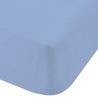 EDURA microfibre fitted sheet double assorted colours