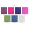 EDURA polycotton fitted sheet king colour chart
