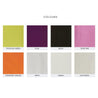 EDURA polycotton fitted sheets double colour chart