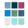 EDURA polycotton fitted sheets king colour swab