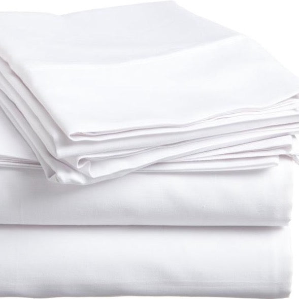 180 Thread Count Poly Percale Fitted Sheets | Double – EDURA