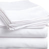 Edura 180 Thread Count White Percale Fitted Sheets