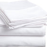 EDURA 180 Thread Count White Percale Pillowcases standard conti
