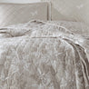 lady of leisure 100 percent cotton quilt set Natur v2 close up